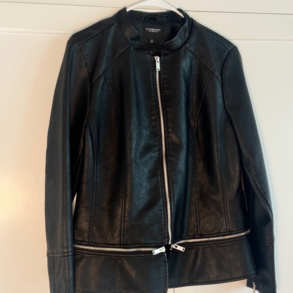 Liverpool Faux Leather Jacket
